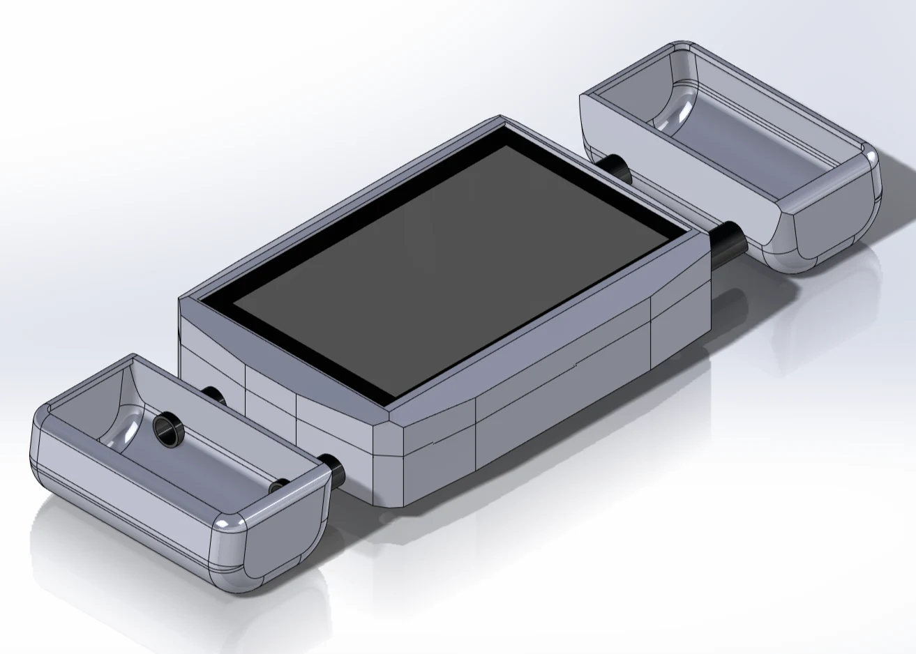 Link controller CAD render